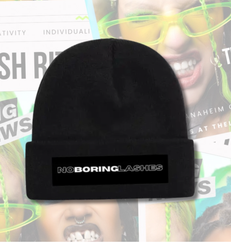 BEANIE - NO BORING LASHES